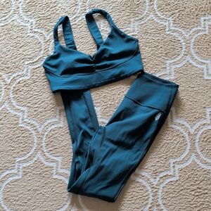 FP Movement Bra & Legging Set Green GUC